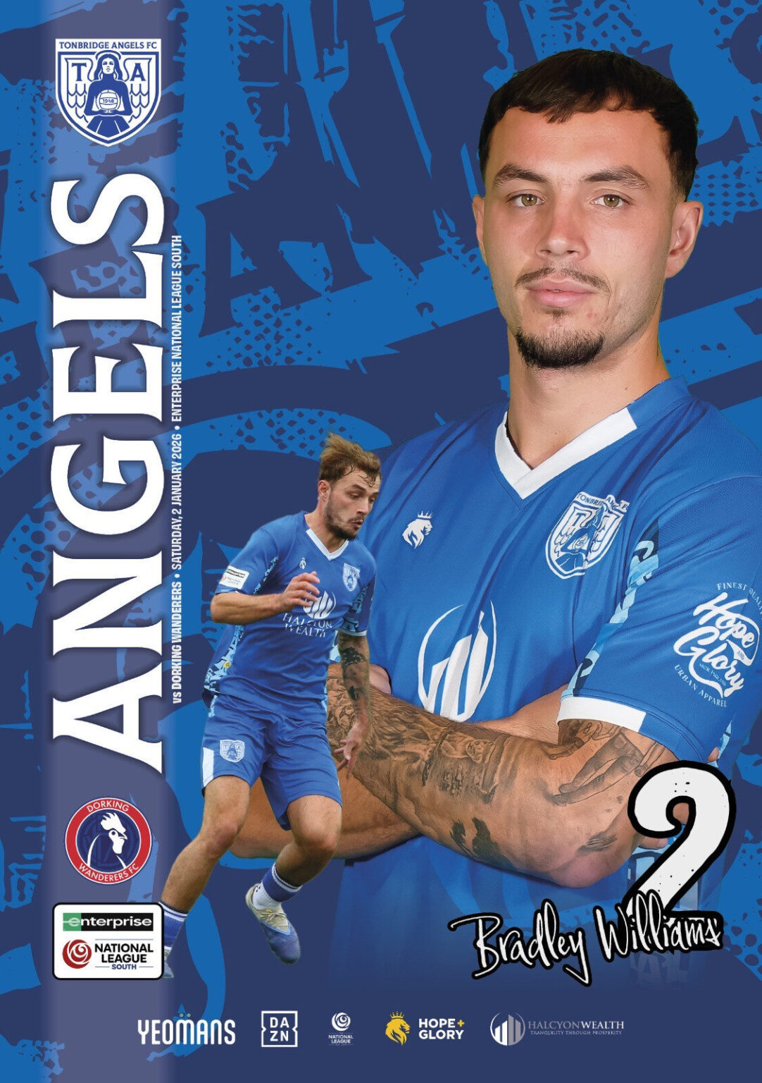 Dorking Wanderers programme