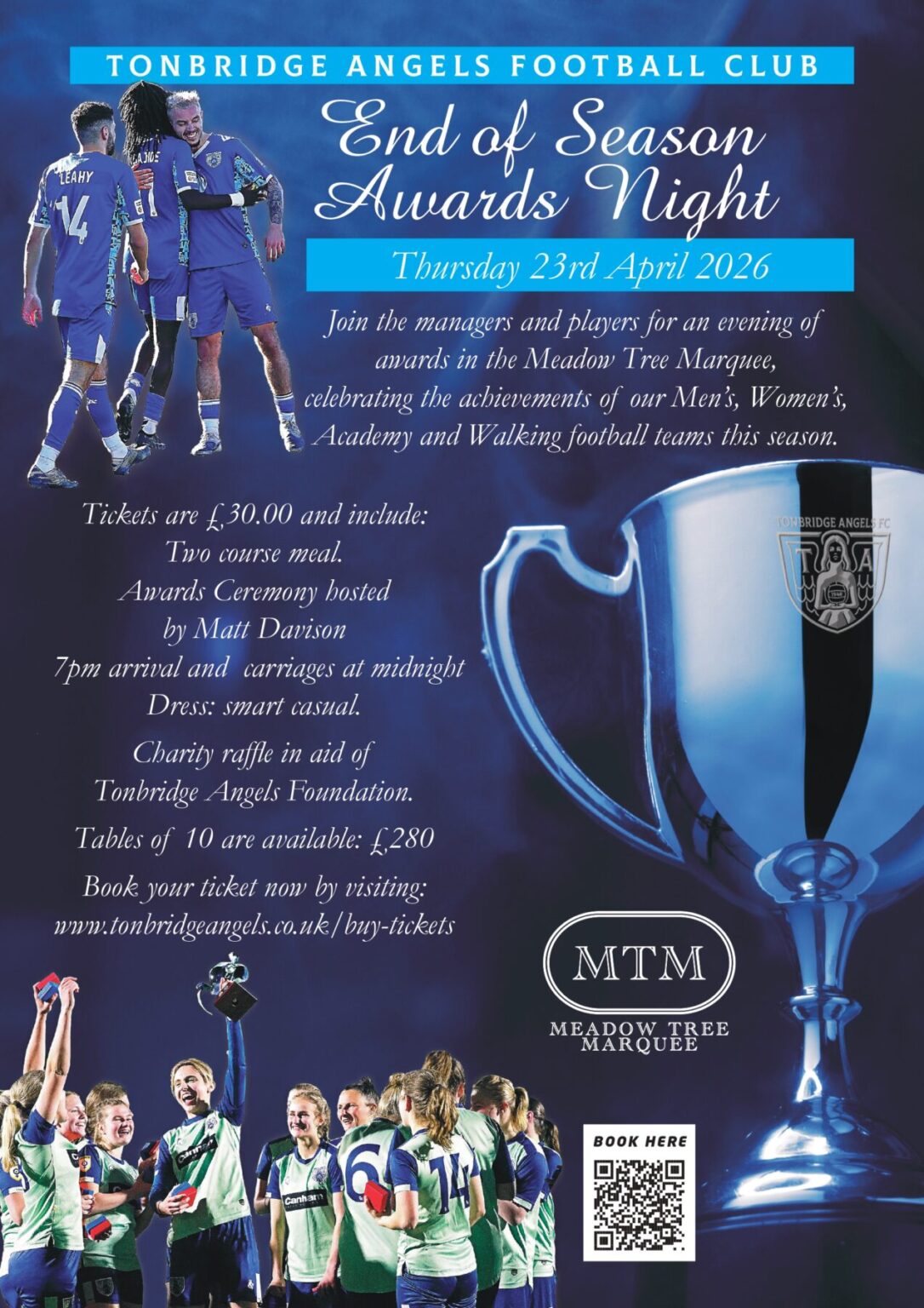 Grab Your Place At Awards Evening