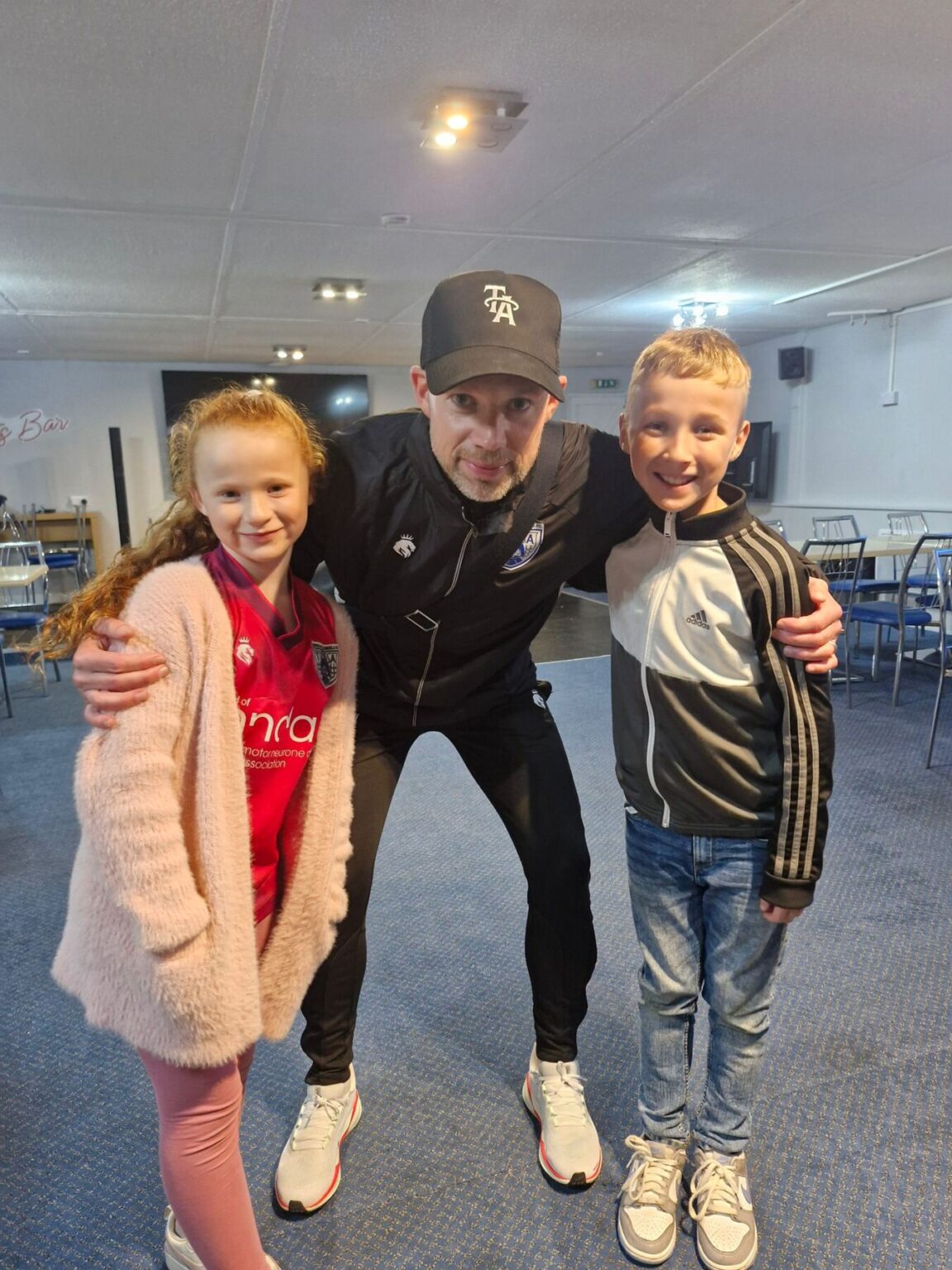 Brooke and Charlie Receive Devonte Aransibia Award