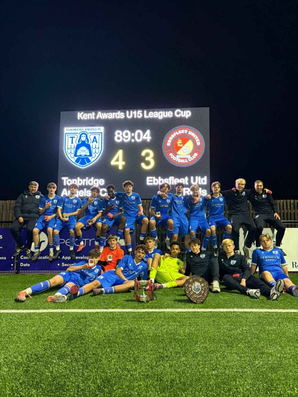 U15s Clinch League and Cup Double