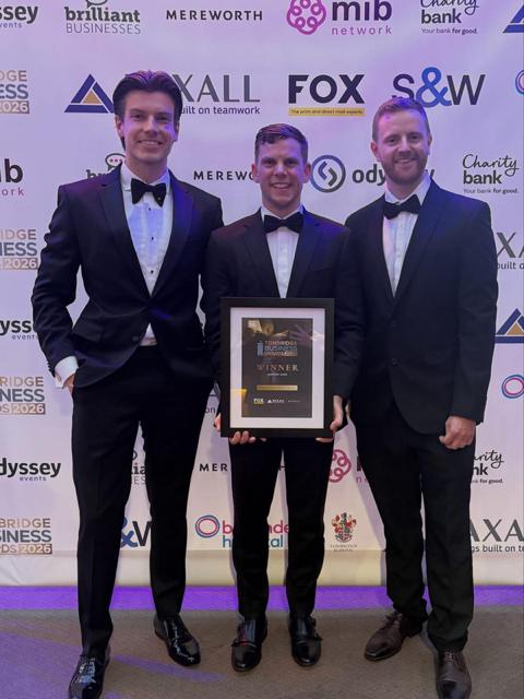 Walking Football Sponsor wins Award