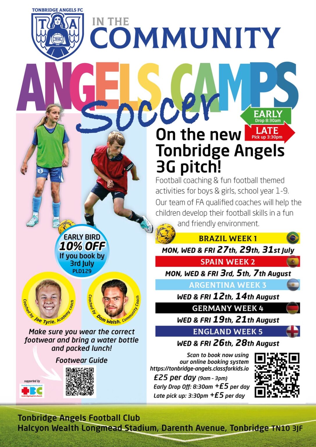 Angels Soccer Camps